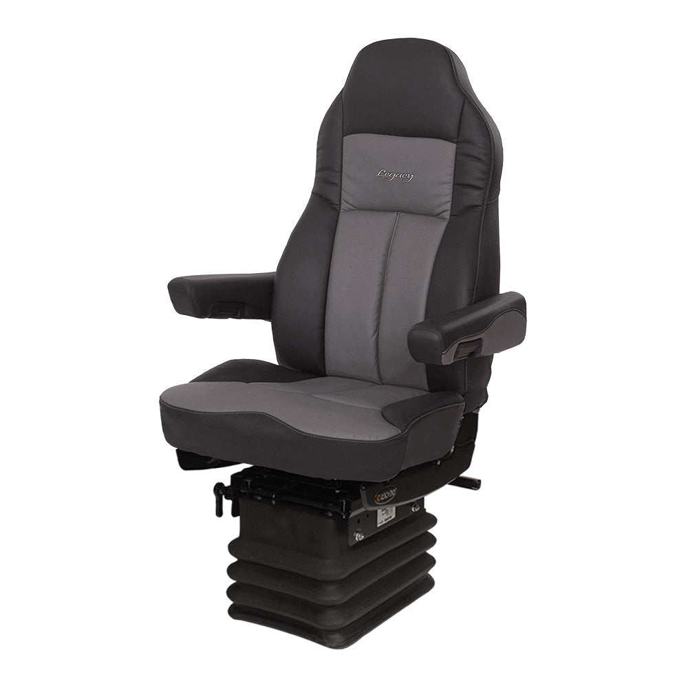 Legacy Silver High-Back DuraLeather Truck Seat