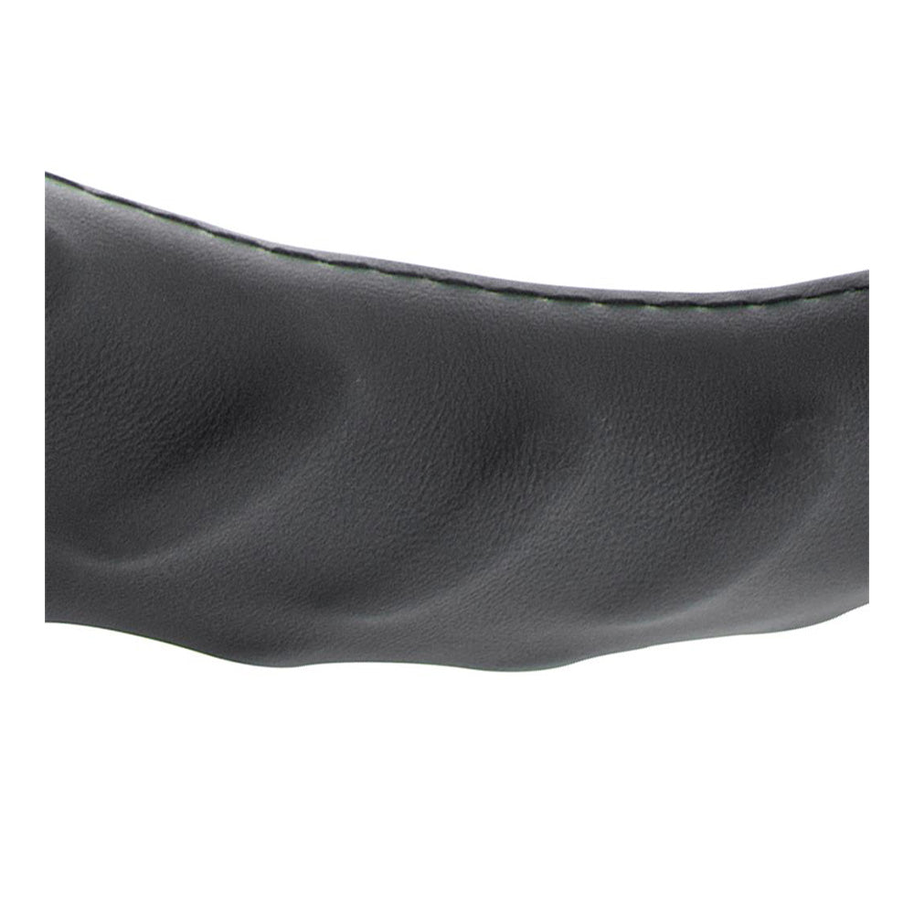 Camouflage Cloth and Suede 18" Steering Wheel Cover - Woodland Style