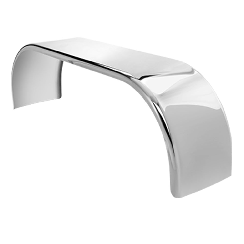 143" 430 Stainless Steel Low Rider Full Tandem Fenders with Mounting Kit