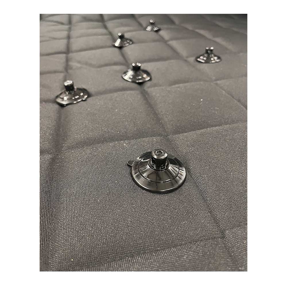 Kenworth T170, T270, T300, T370, T440, T470, T600, T660, T800, W900 Models with DayLite Door ZenEclipse Blackout Window Covers with Peeper - Black