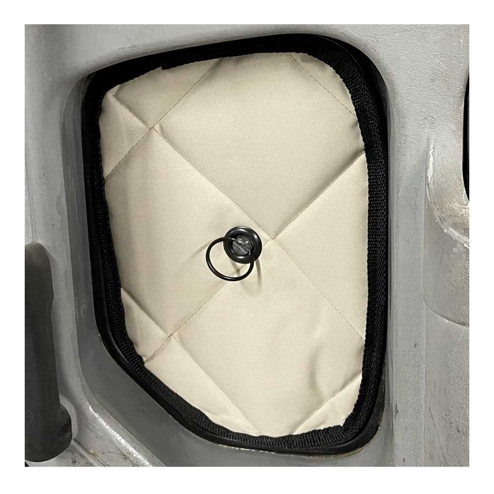 Western Star 4800, 4900 1996 and Older ZenEclipse Blackout Window Covers with Peeper - Tan