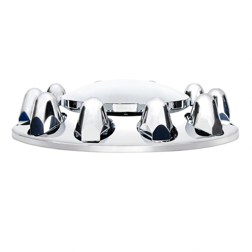 Front Axle Cover with Dome Cap and 1-1/2" Push-On Nut Covers
