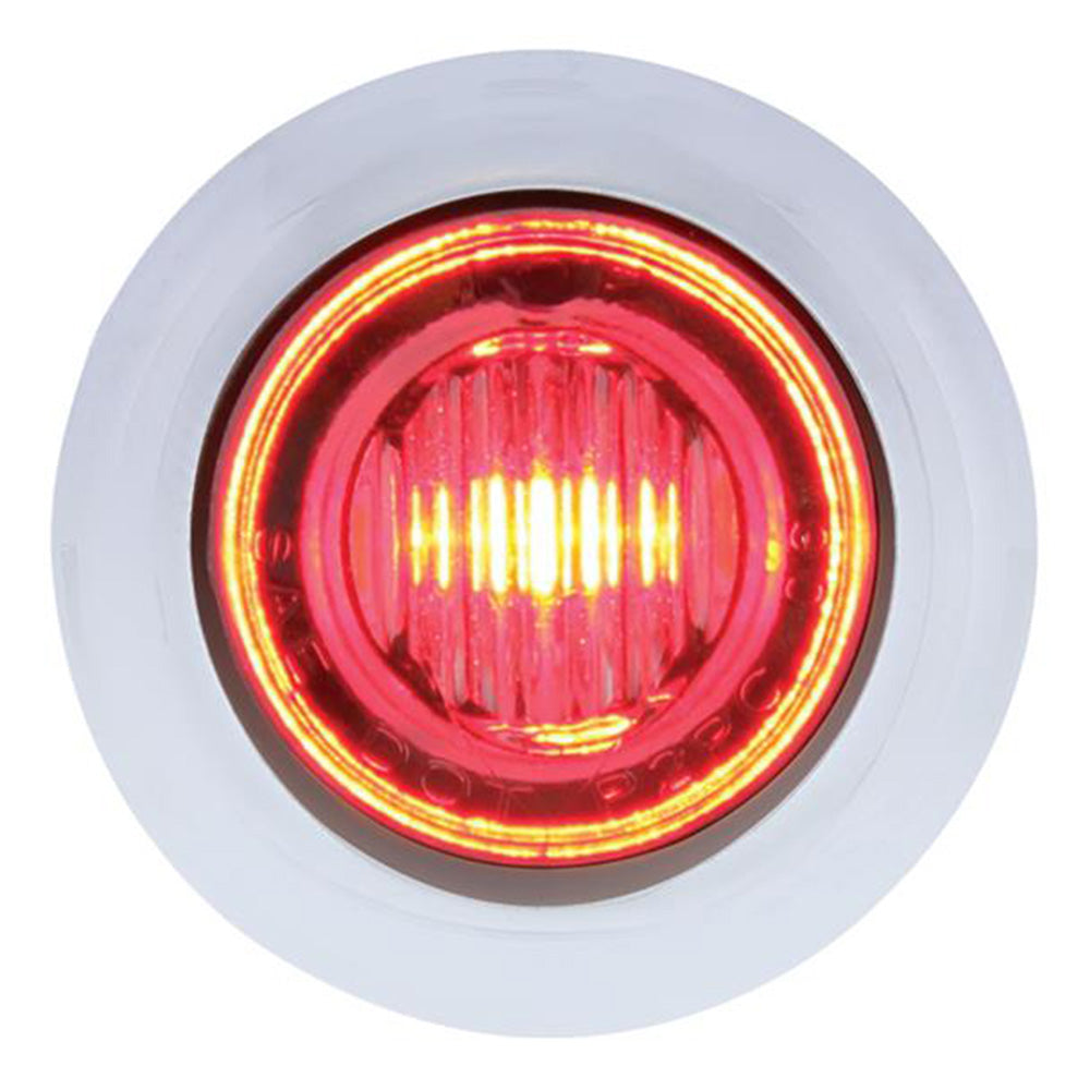 3/4" 3 LED Mini Double Fury Dual Color Marker Light
