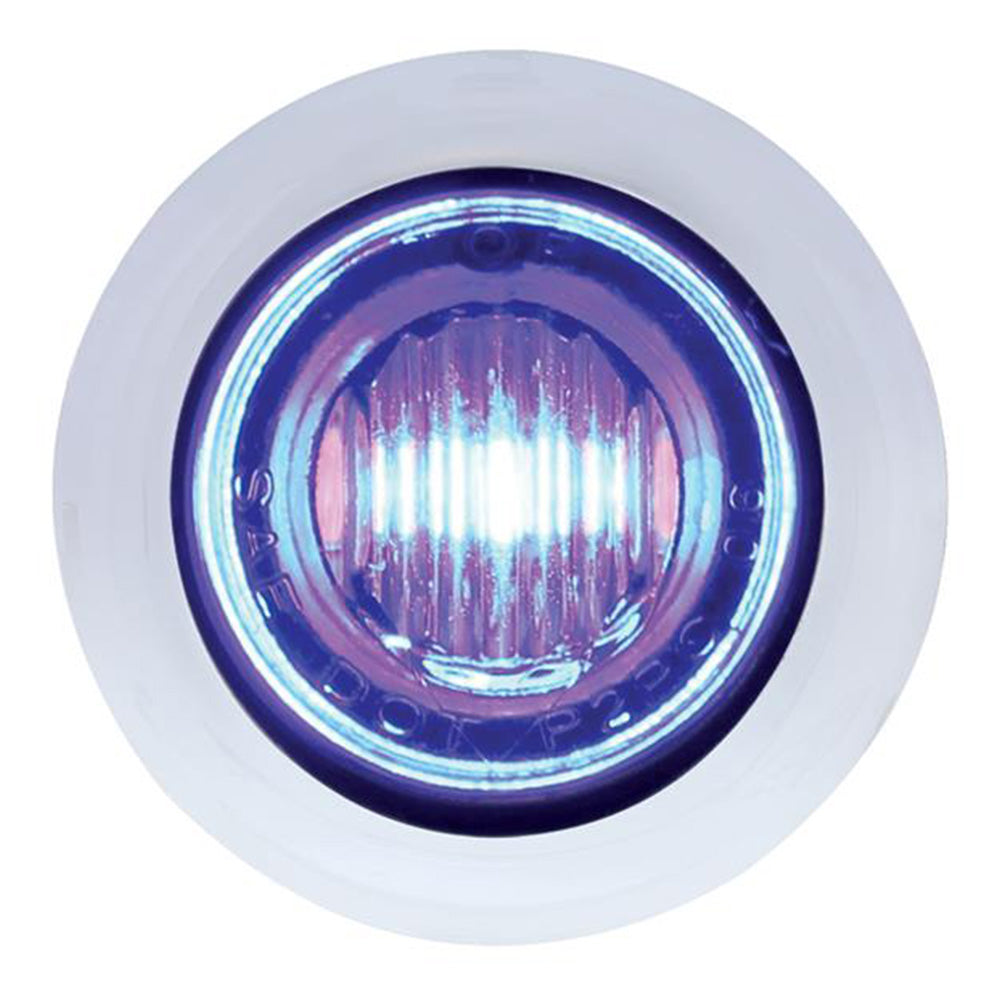 3/4" 3 LED Mini Double Fury Dual Color Marker Light