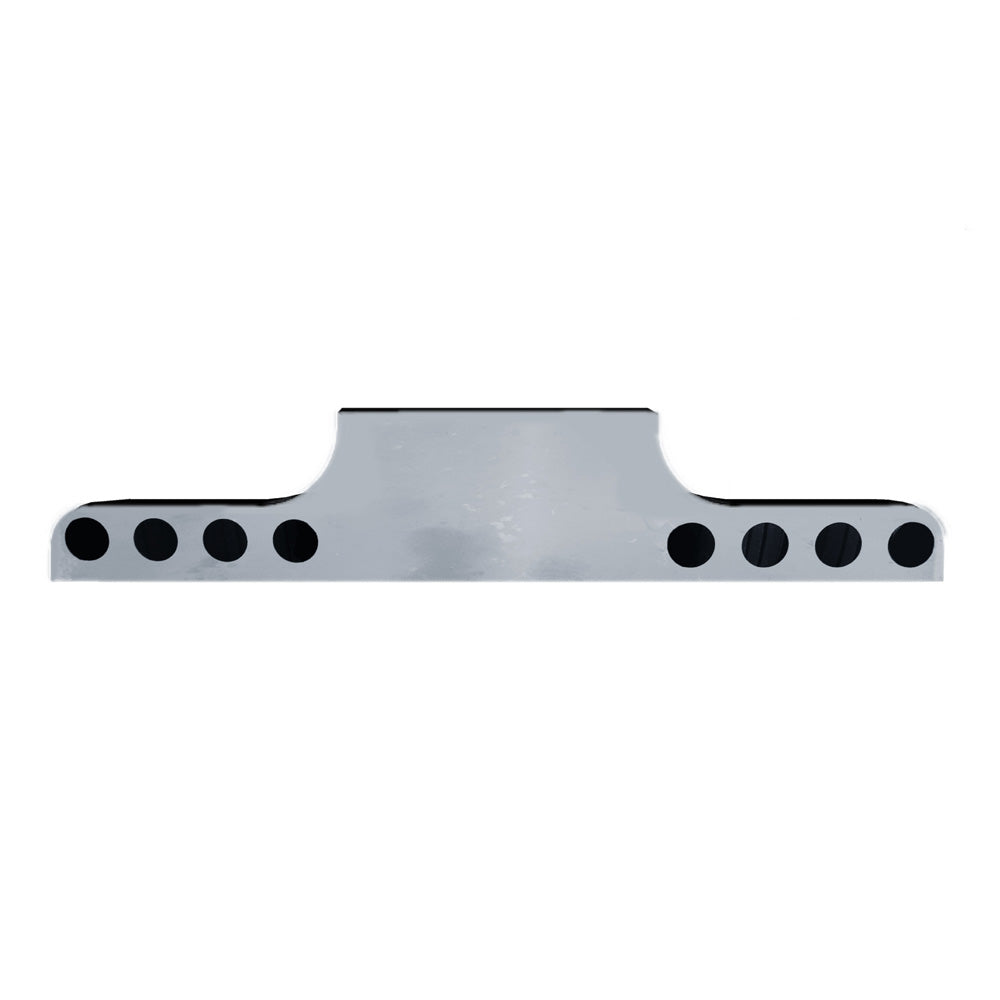 94" x 8" One-Piece Rear Upside Down T-Bar with Light Cutouts