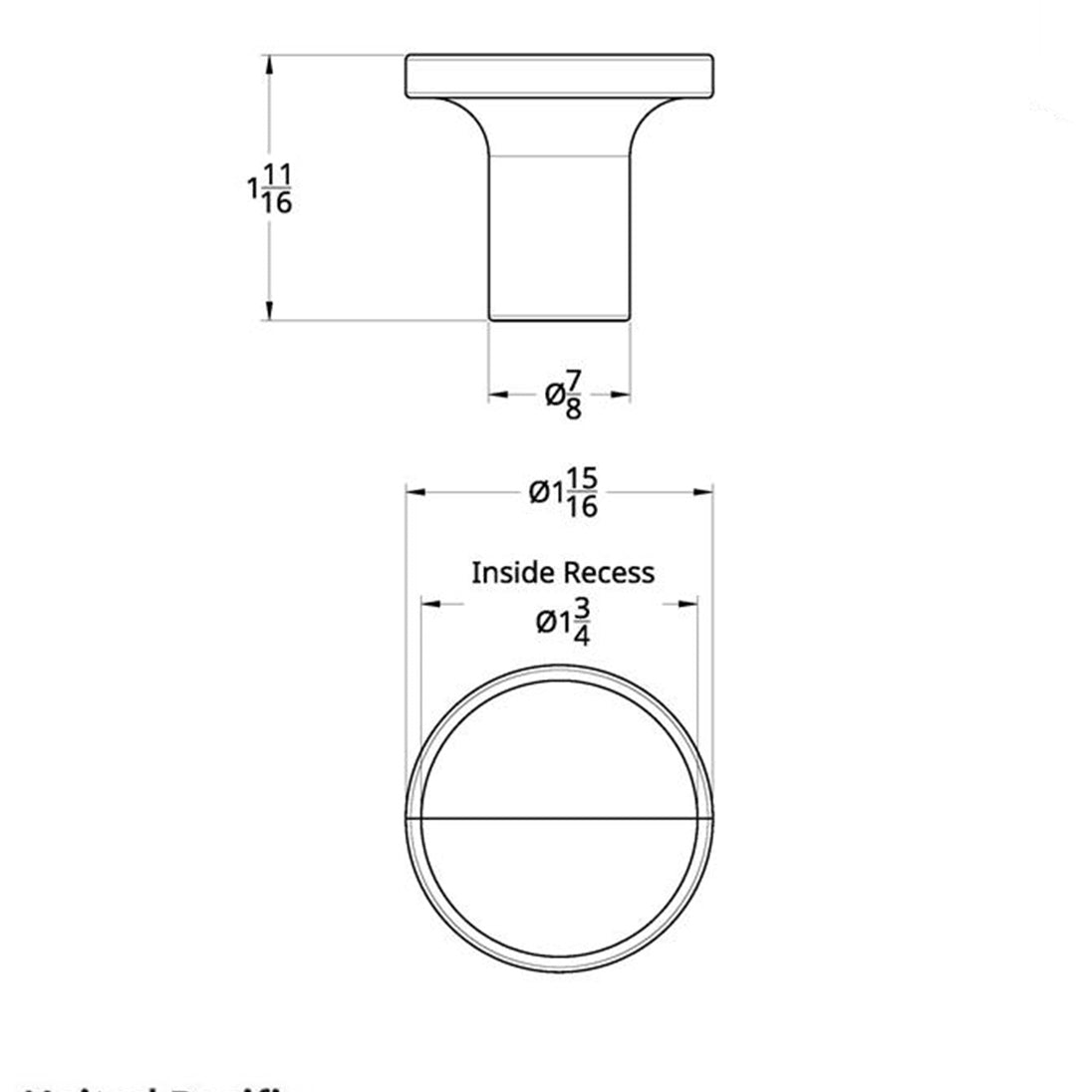 Chrome Air Valve Knob with US Flag