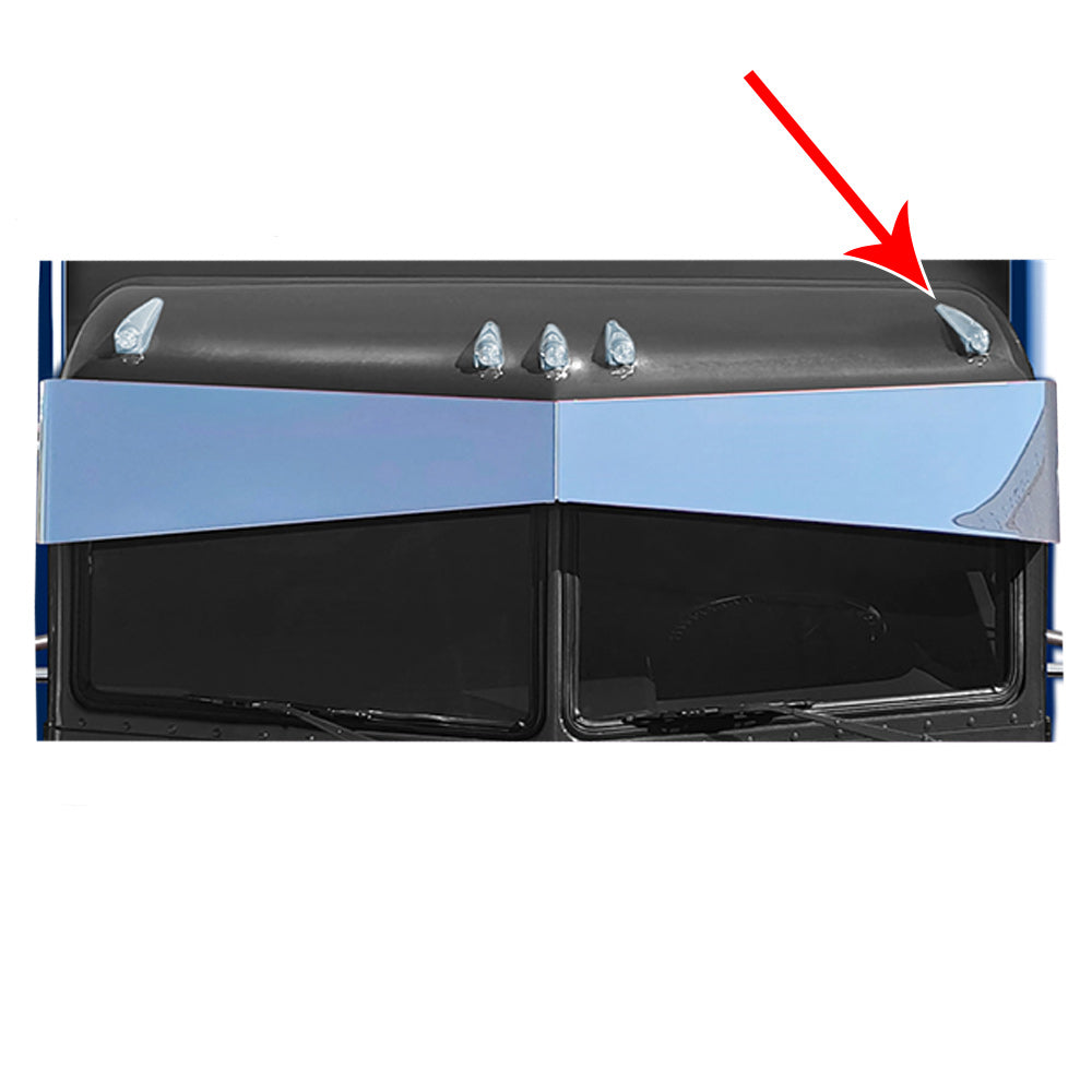 12-7/8" Mini Torpedo Cab Light Housing Only