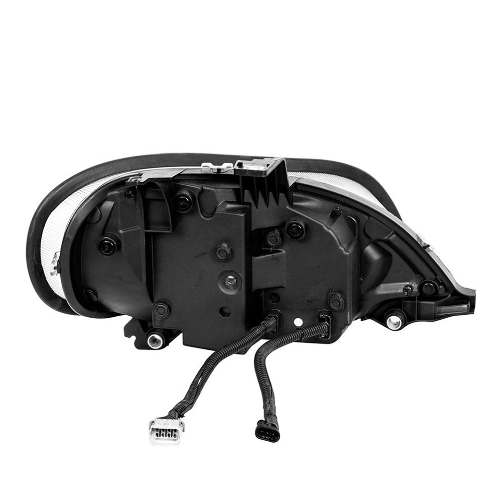 Freightliner M2 2002+ LED Black Headlight Assembly