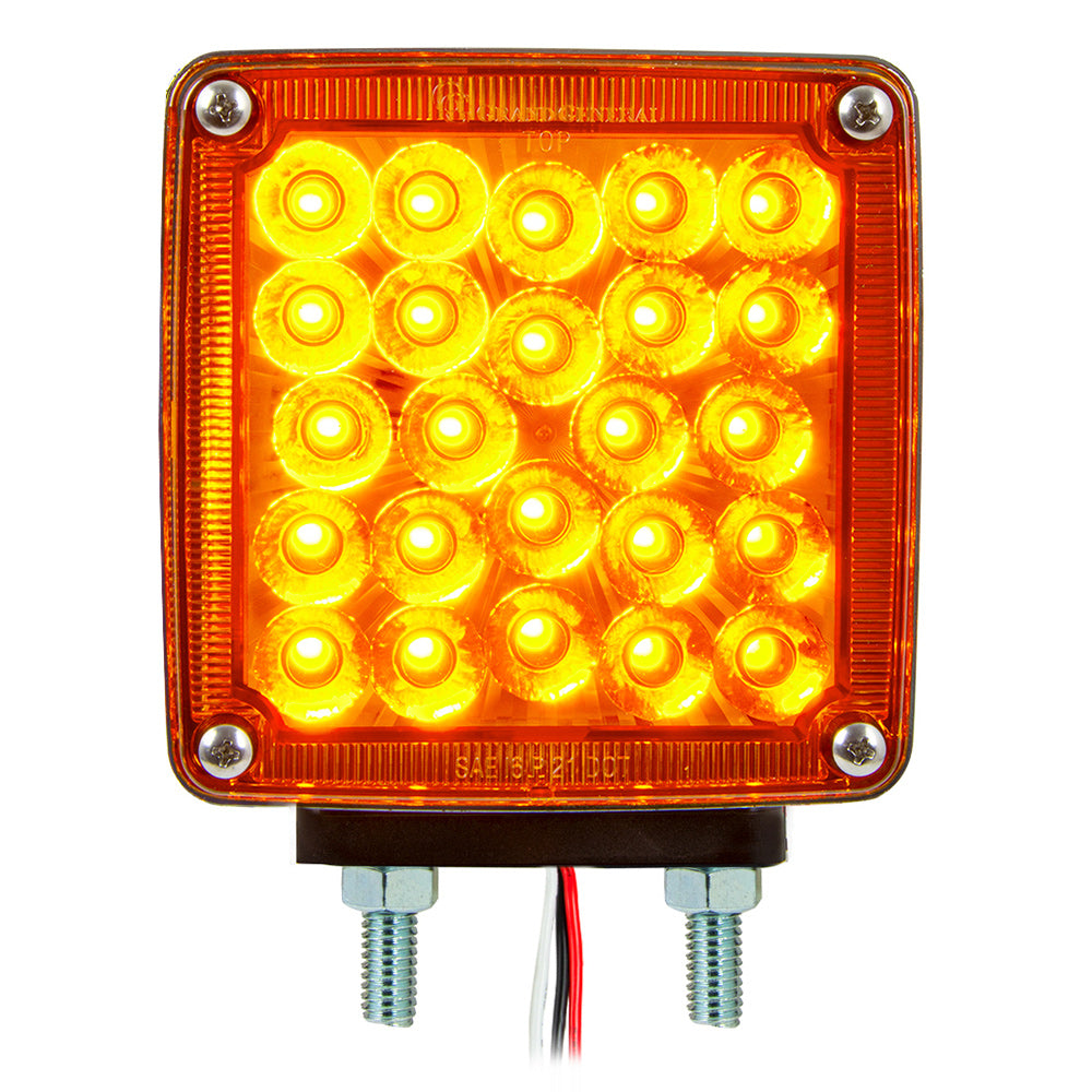 4-1/2" Pearl Double Face LED Pedestal Light