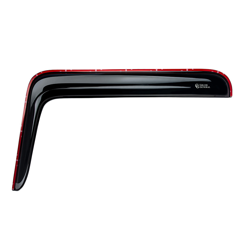 International Smoke Side Window Deflectors