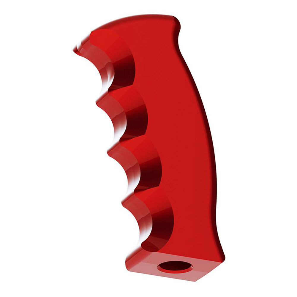 Red Pistol Grip Shifter Knob