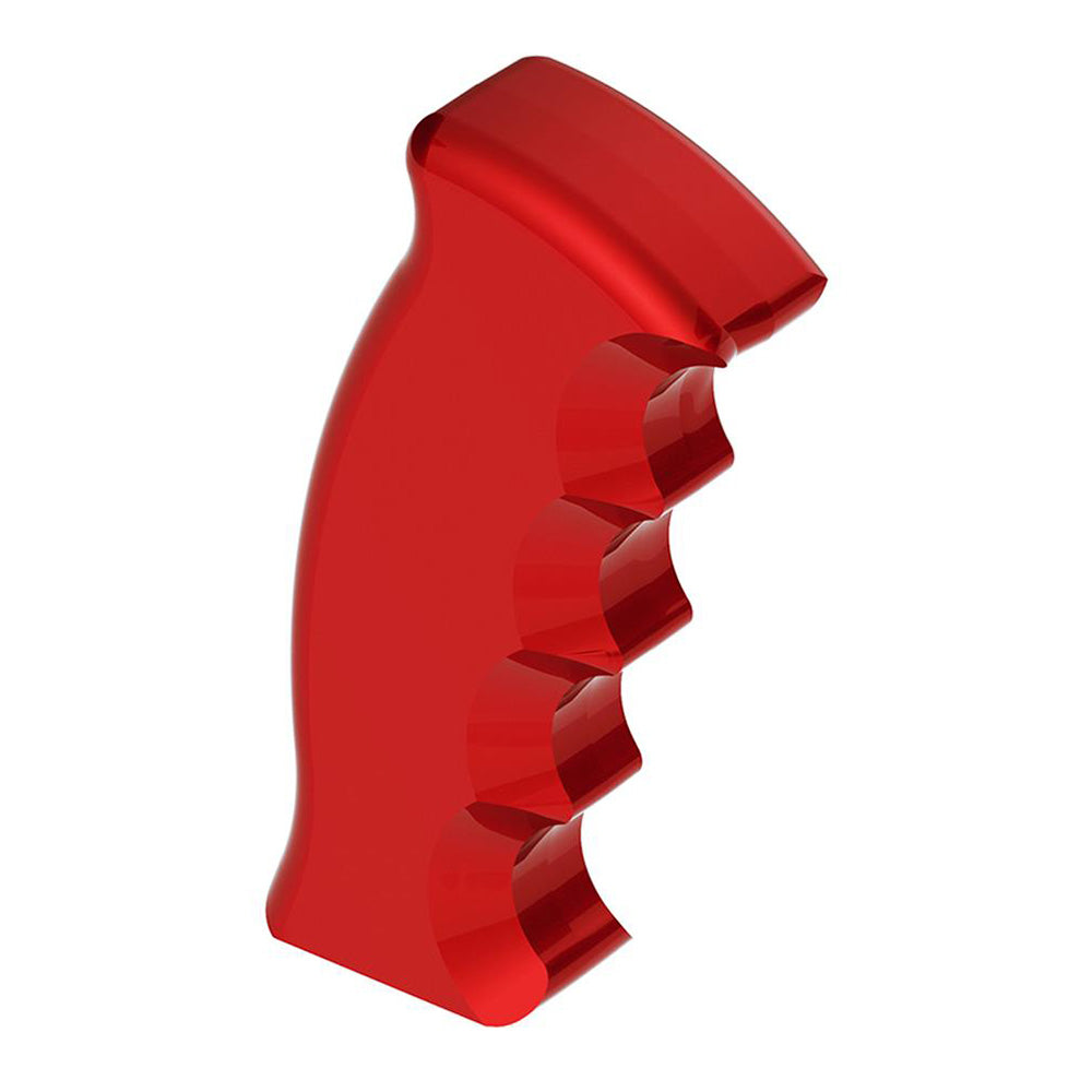 Red Pistol Grip Shifter Knob