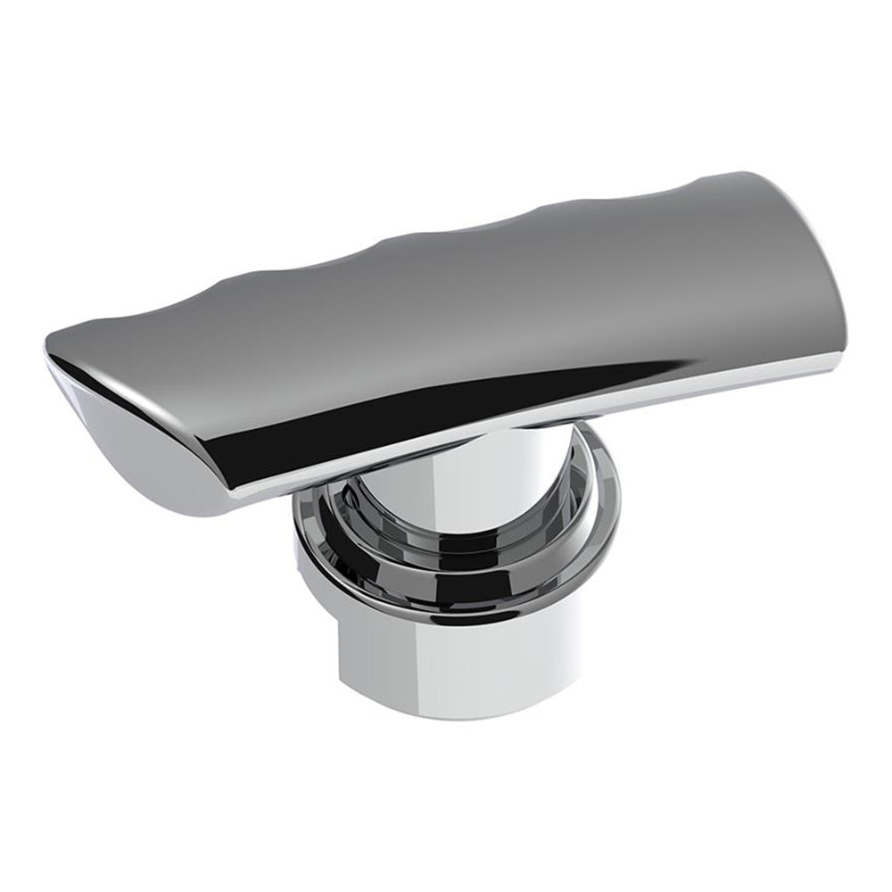 Chrome T Shape Gear Knob with 13/15/18 Speed Adapter