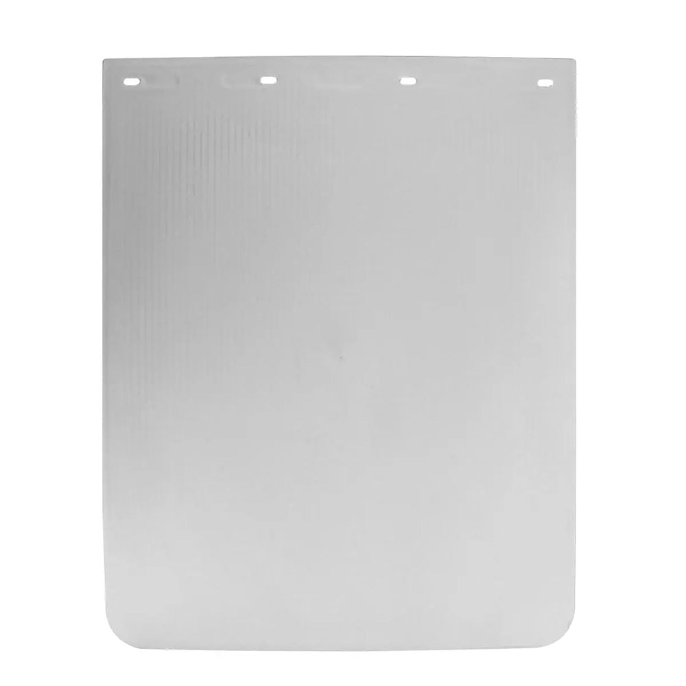 24" x 30" High Resistance White Poly Mud Flap