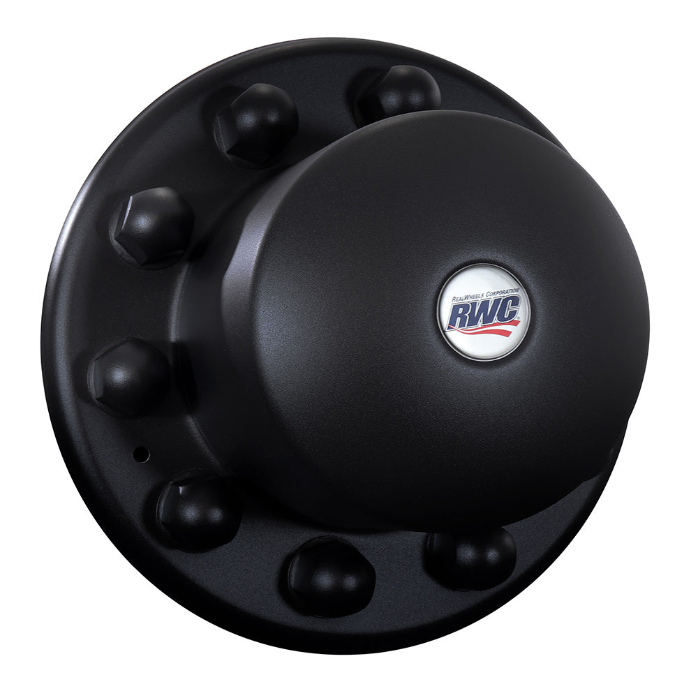 22-1/2", 24-1/2" Stealth Black Universal Stainless Steel Unitized Cover-Up for Rear Hub Covers