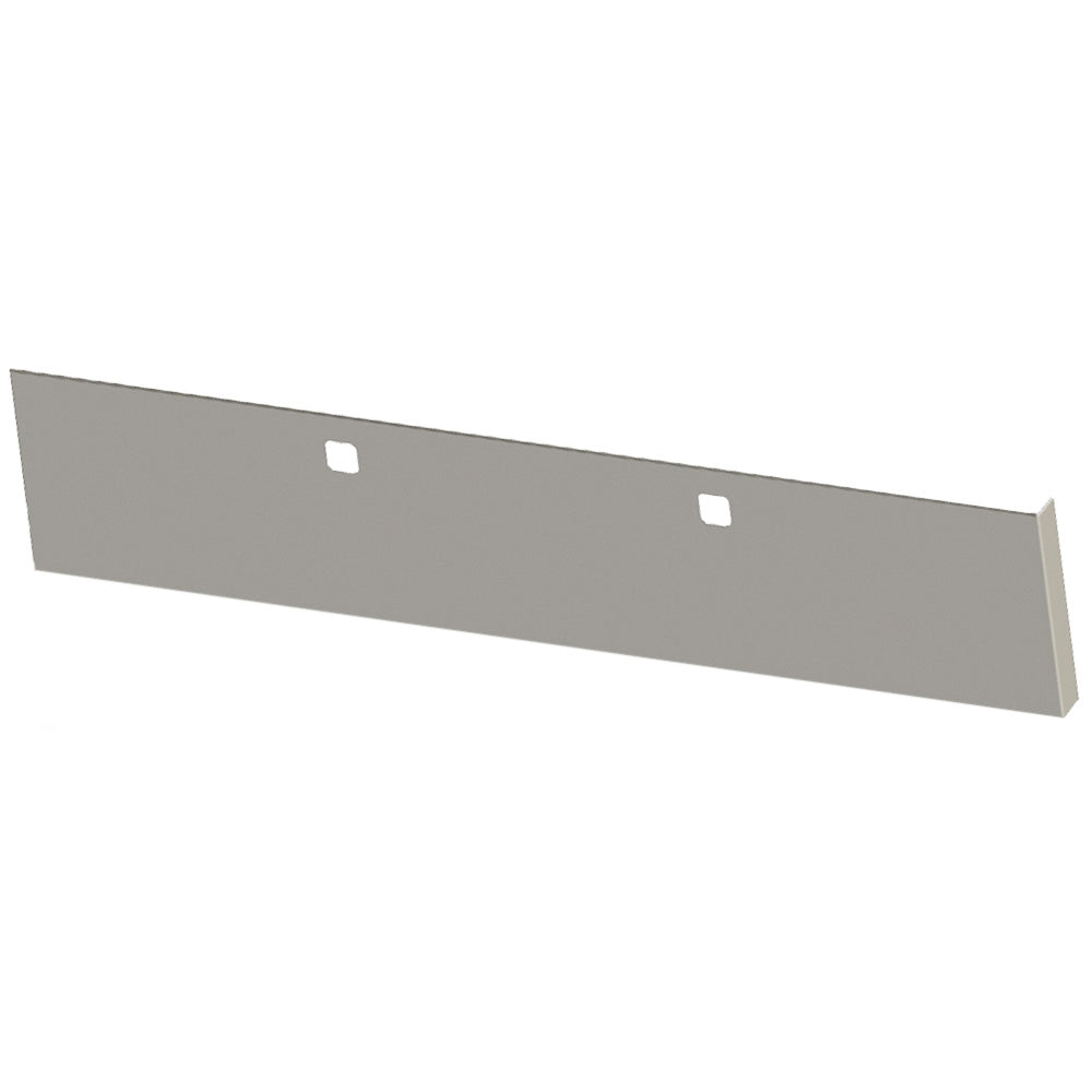 20" Peterbilt 365, 367, 388, 389, 567 Kenworth W990 Boxed End Chrome Plated Blind Mount Bumper with Tow Holes
