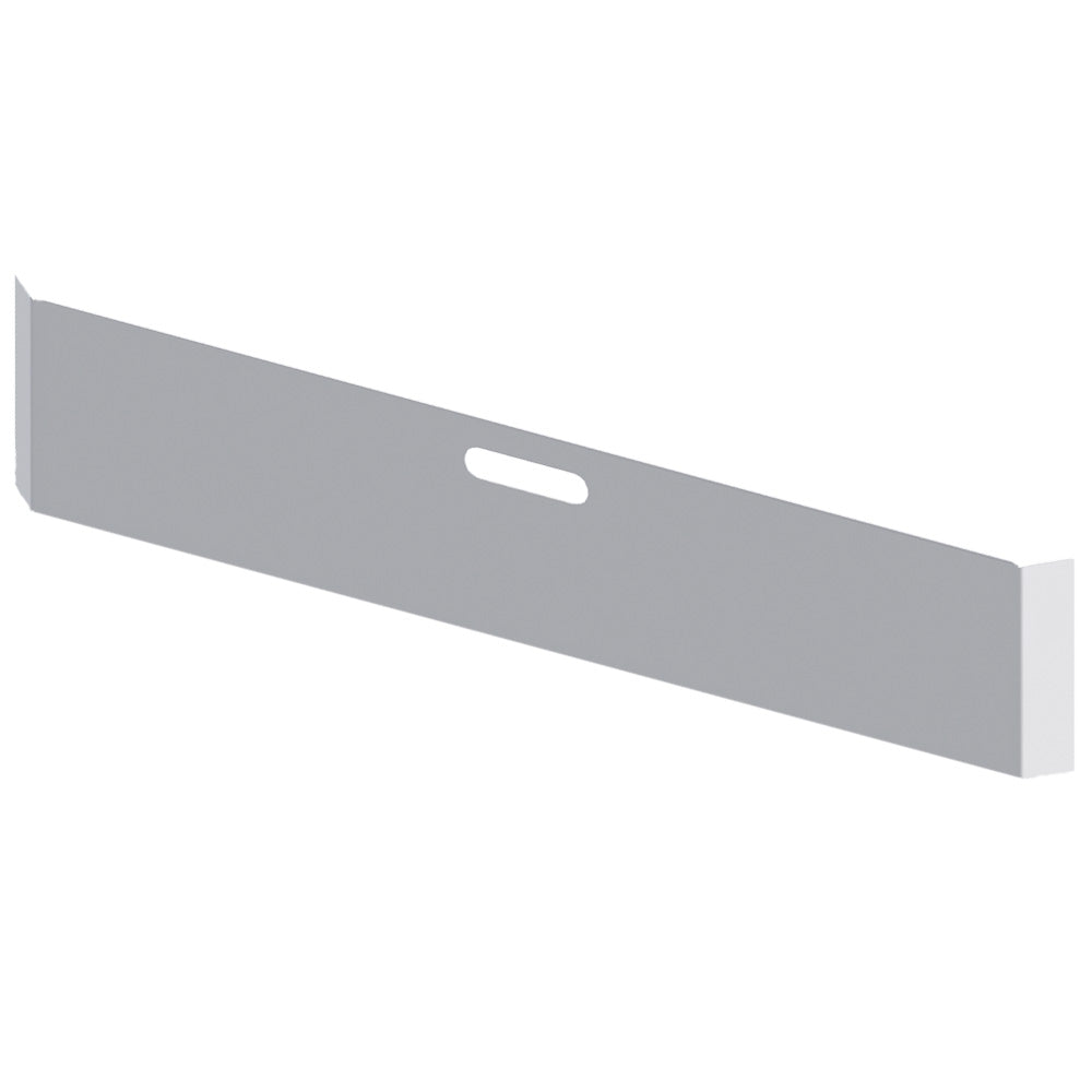 Freightliner Classic 1994-2003 20" Mitered Chrome Carbon Steel Bumper with Blind Mount