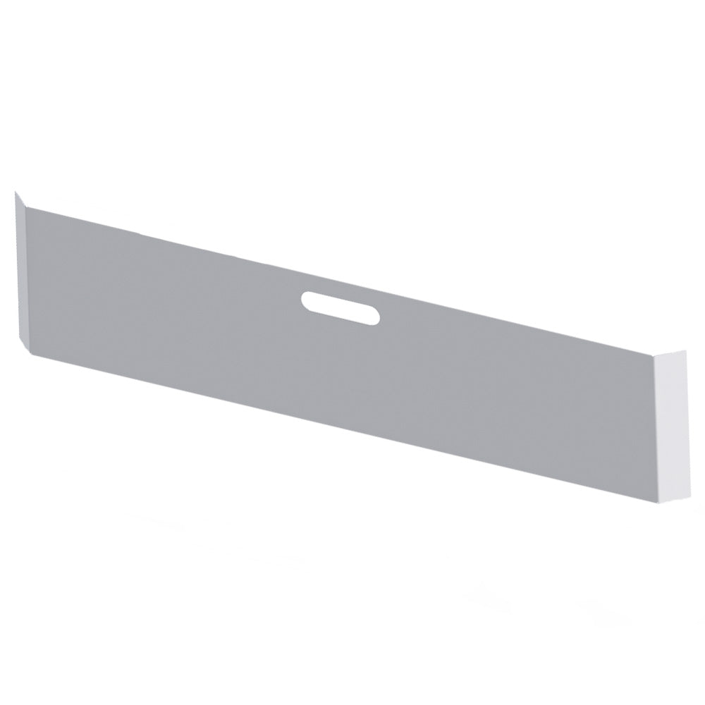 Freightliner Classic 1994-2003 22" Mitered Chrome Carbon Steel Blind Mount Bumper