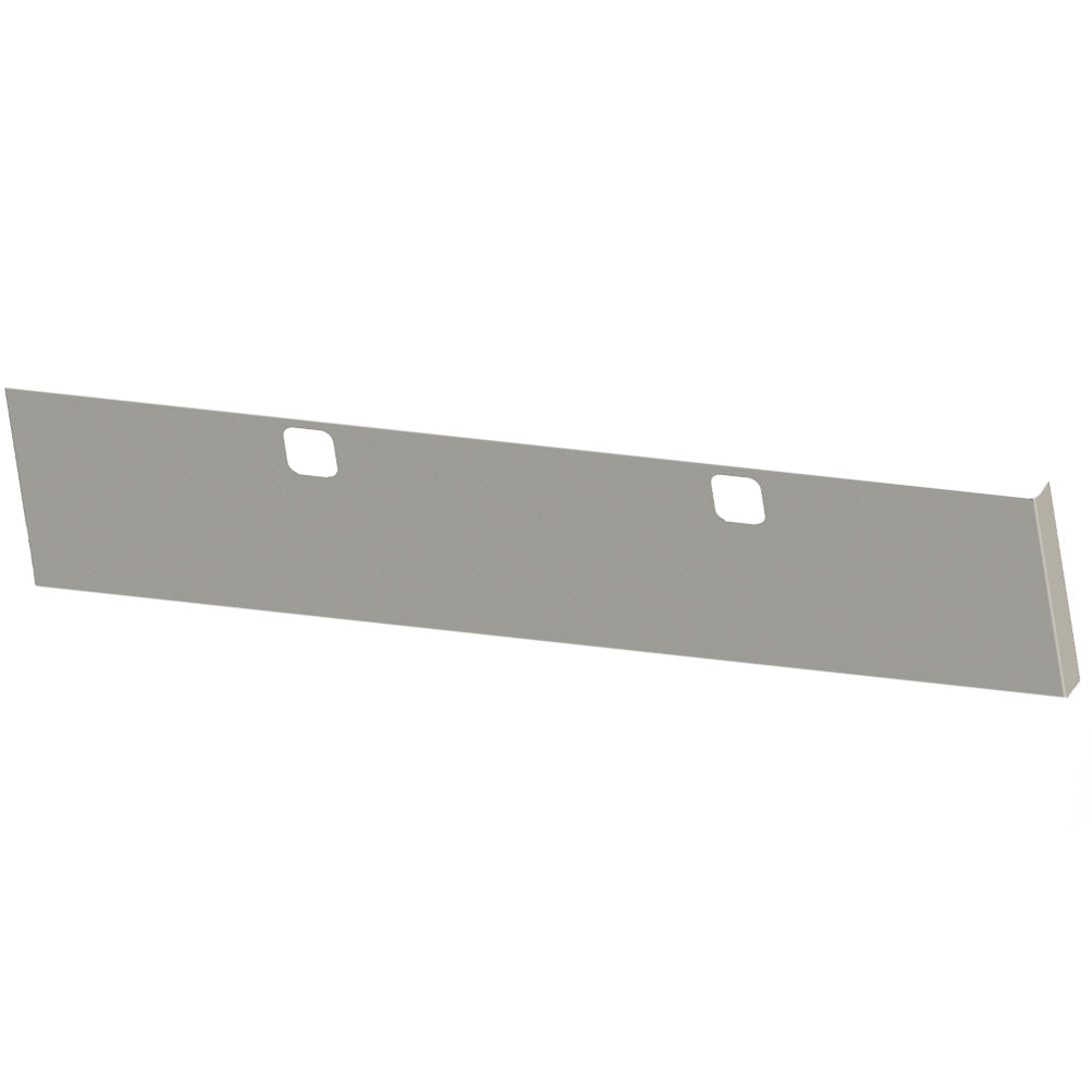 Freightliner Classic 2004 - 2007 20" Boxed End Chrome Plated Carbon Steel Bumper with Tow Holes