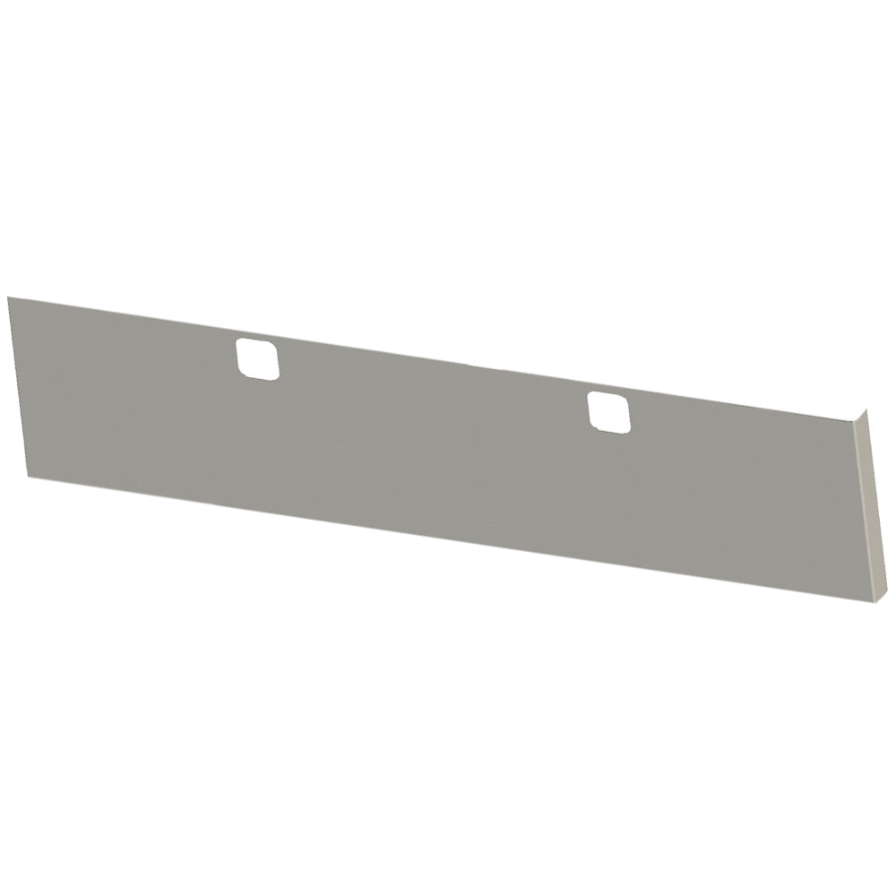 Freightliner Classic 2004 - 2007 22" Boxed End Chrome Plated Carbon Steel Bumper with Tow Holes