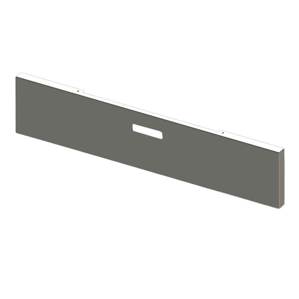 Freightliner Classic 2004 - 2007 22" Chrome Plated Boxed End Blind Mount with Step Hole