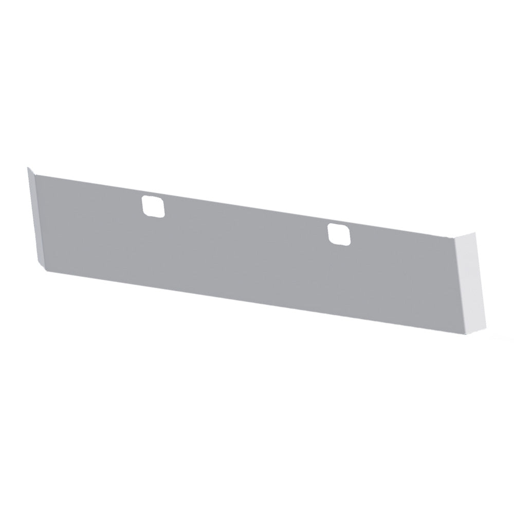 Freightliner Classic 2004 - 2007 22" Mitered End Chrome Plated Carbon Steel Bumper with Tow Holes