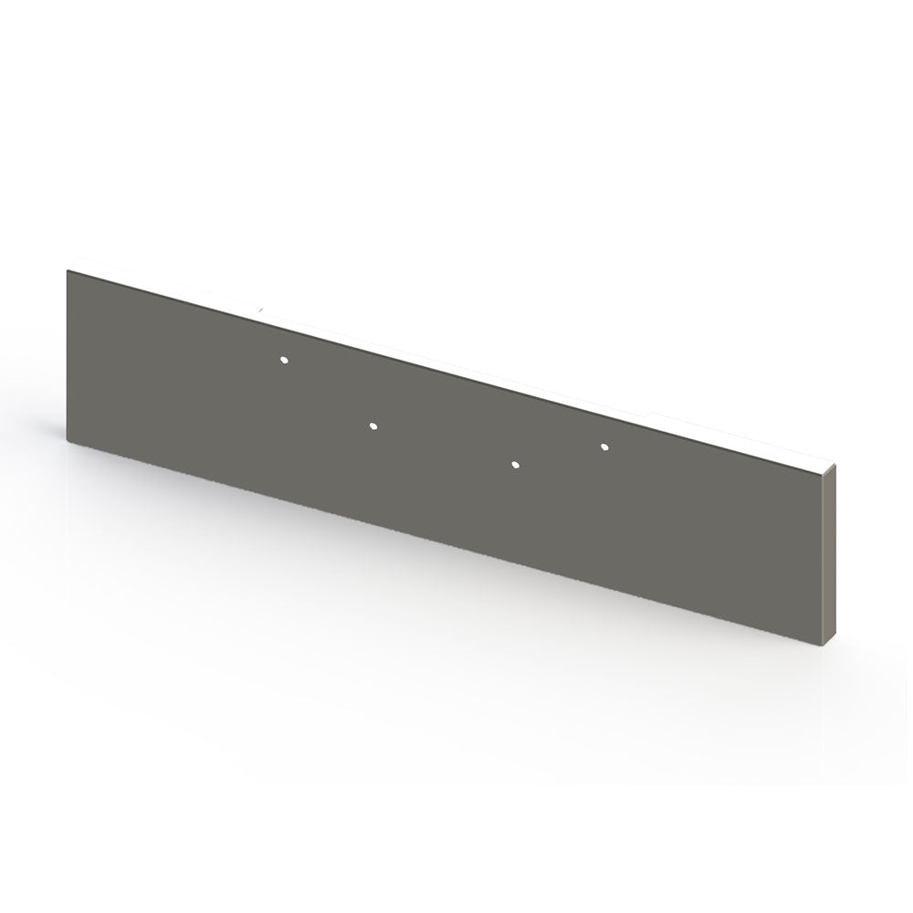 22" Boxed End Chrome Plated Bumper for Peterbilt 365, 367, 388, 389, 567 and Kenworth W990
