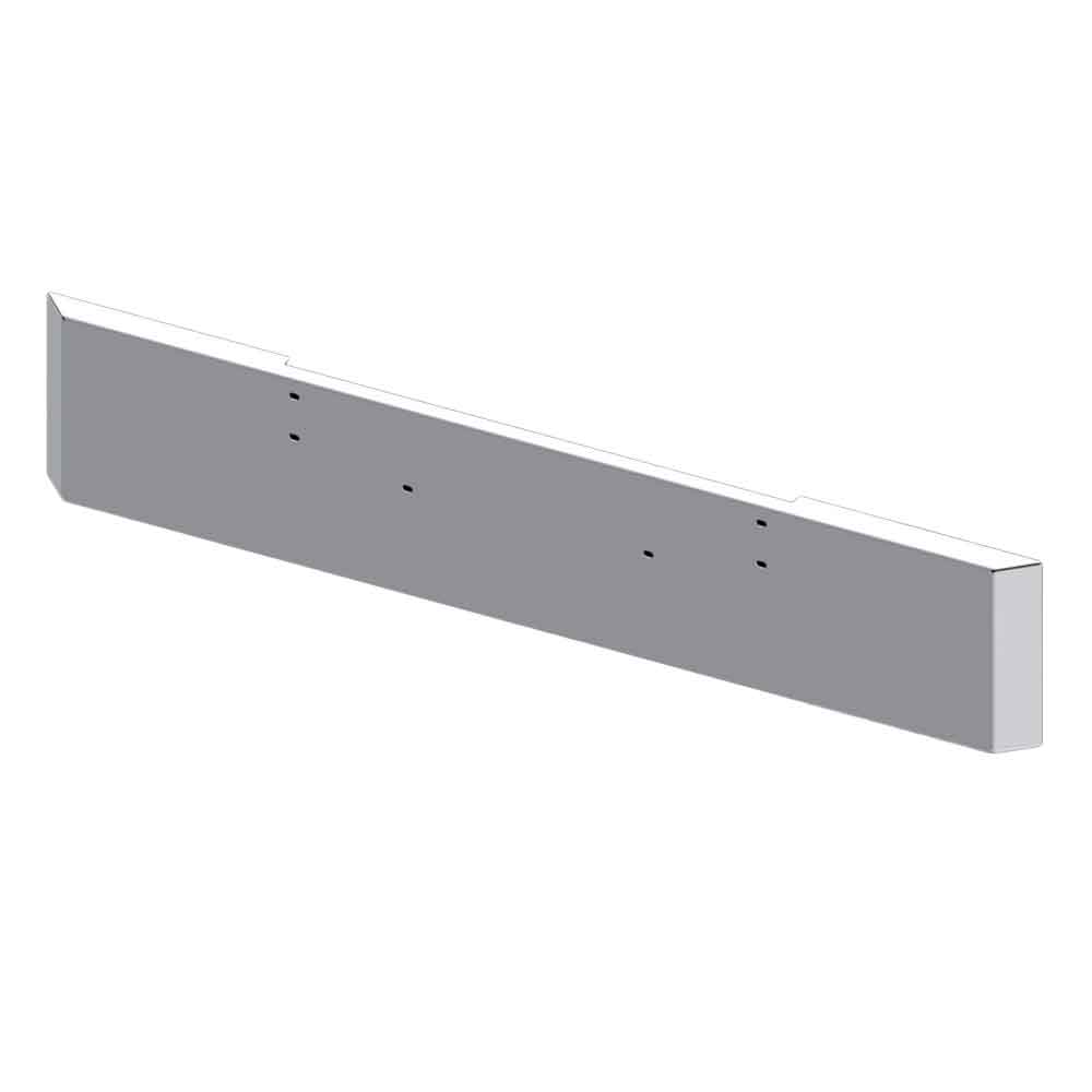 Kenworth W900B, W900L 18" Chrome Plated Mitered End Bumper