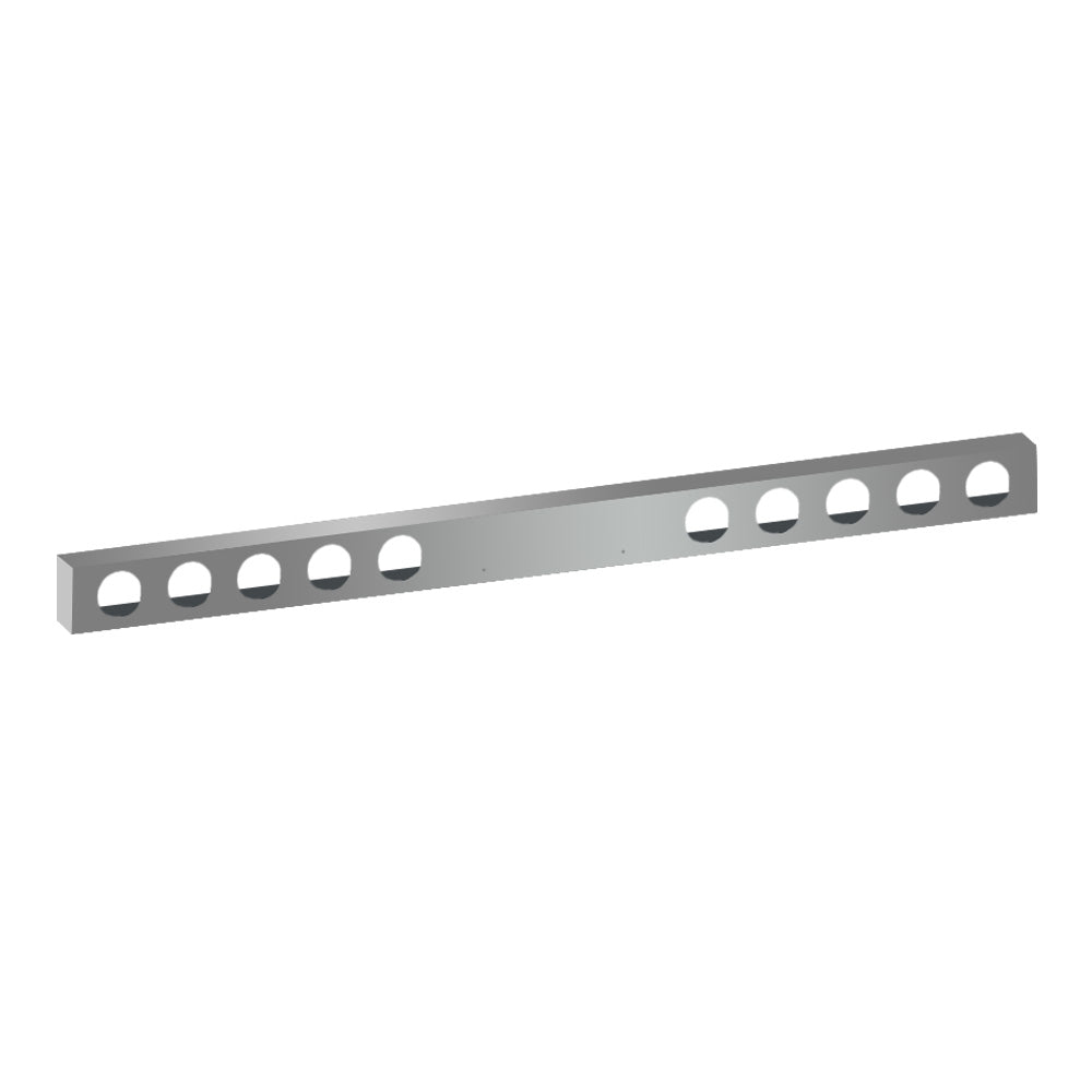 Stainless Steel Light Bar with 10 Light Loles