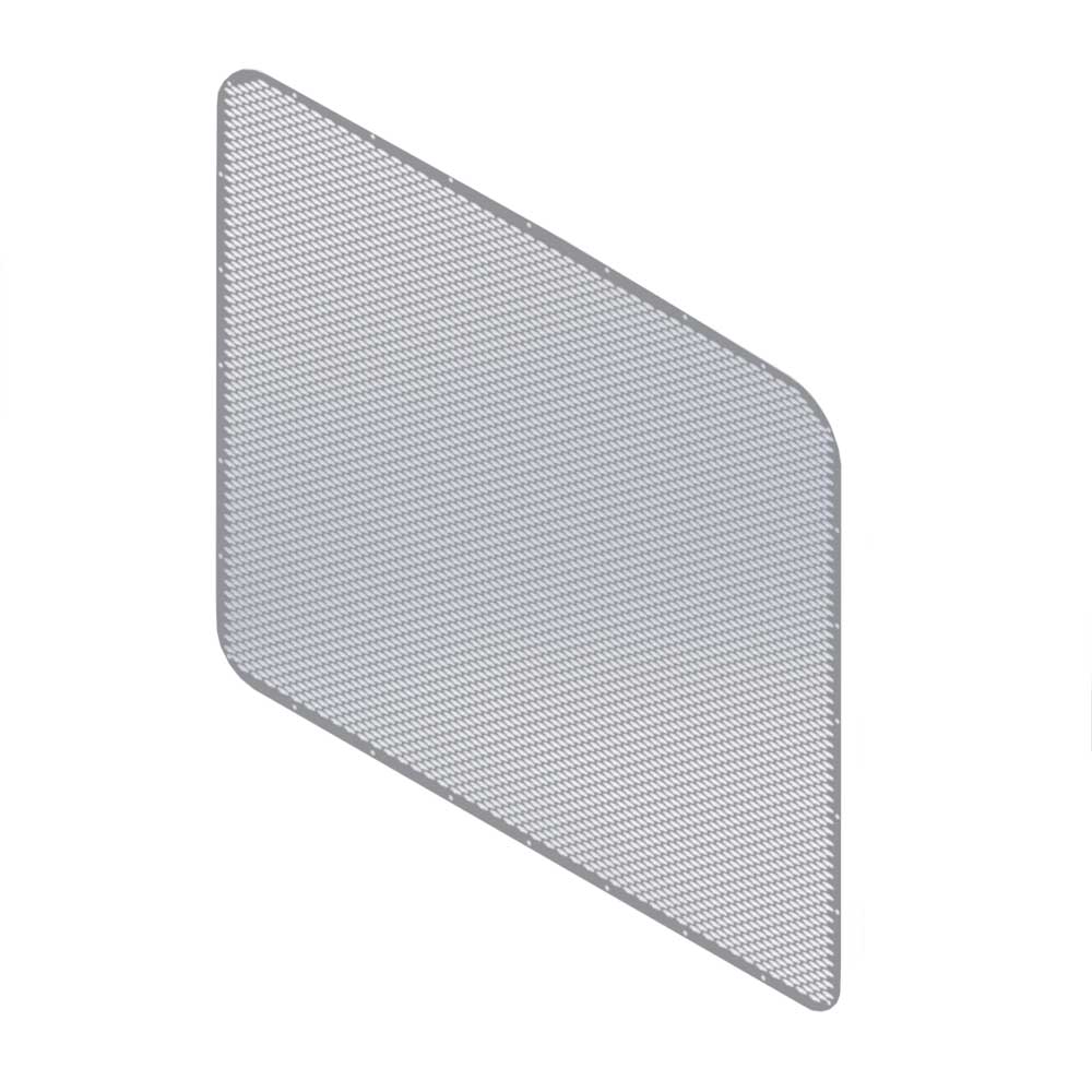 Peterbilt 389 Oval Holes Stainless Steel Grill Insert