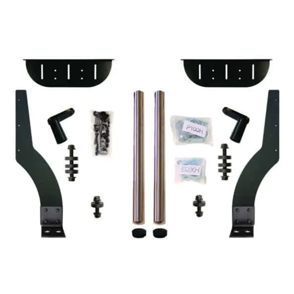 Super Single Half Fender Stainless Steel Bolt On Bracket Kit