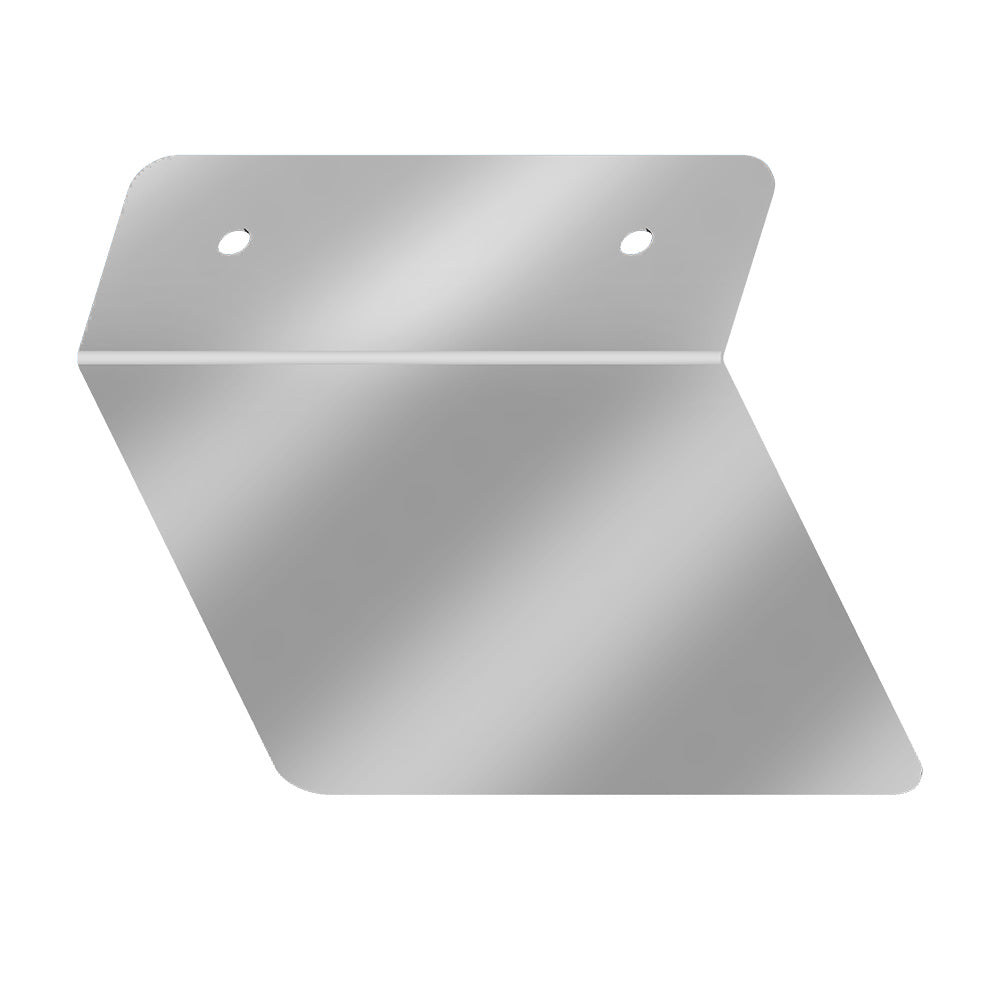 4" x 4" SS Permit Panel with Flange Mount