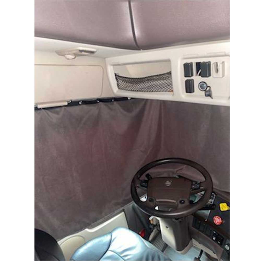 Volvo 670, 780 Sleeper 4 Piece Curtain Set "“ Gray