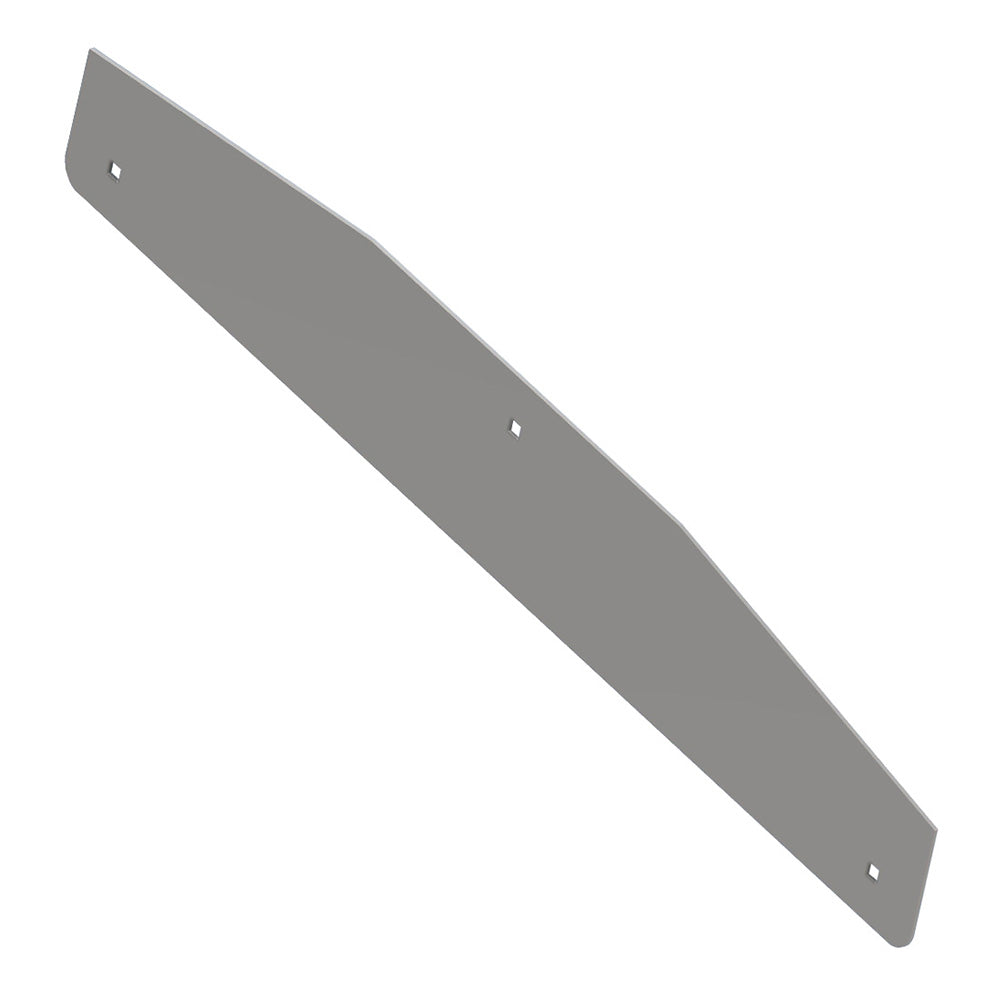 4" x 24" Stainless Steel Mud Flap Weights with Backing Plates "“ Pair