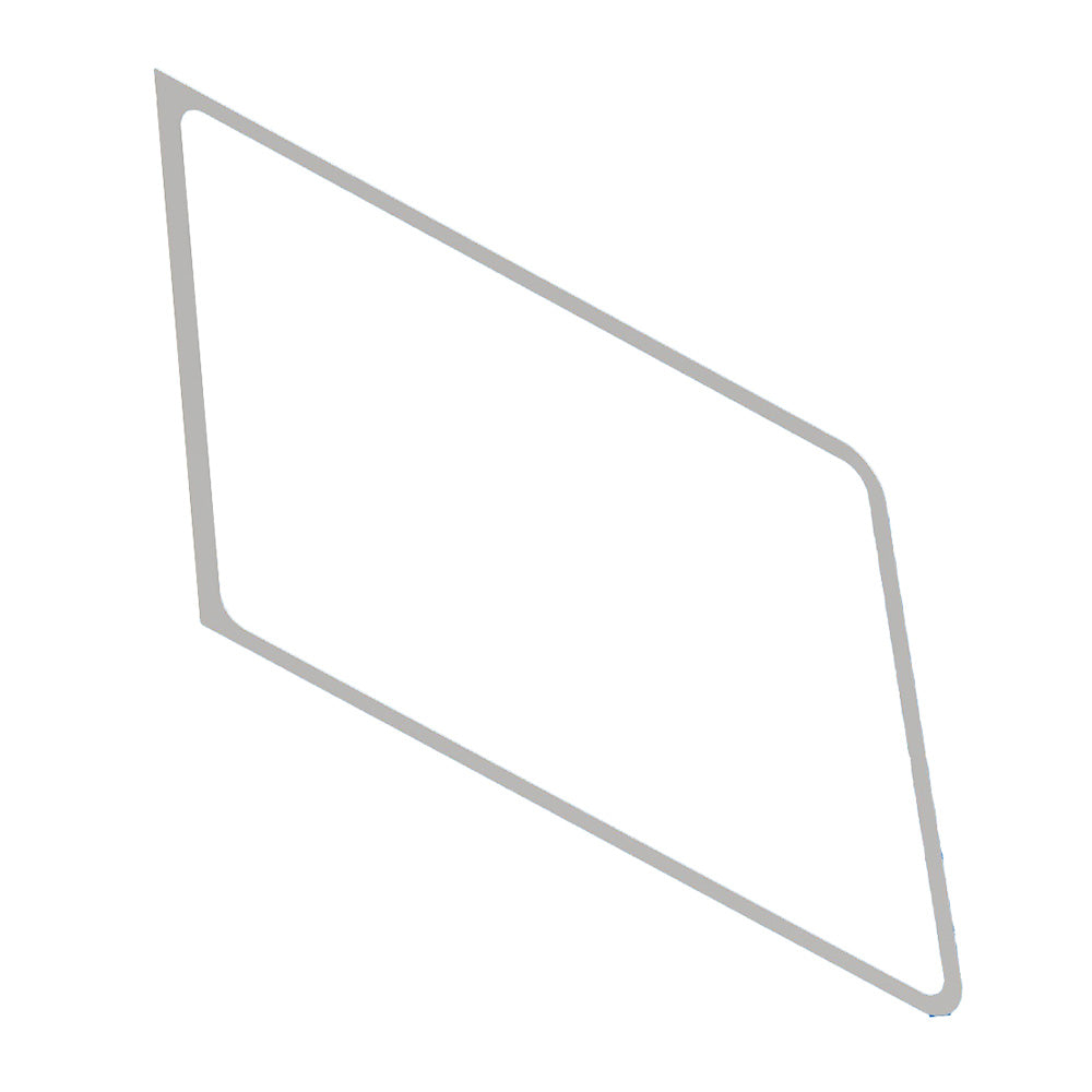 Peterbilt Stainless Steel Windshield Trim