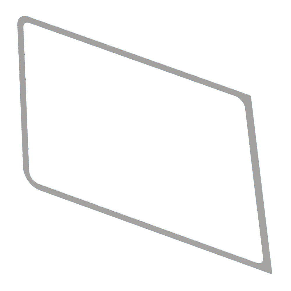 Peterbilt Stainless Steel Windshield Trim