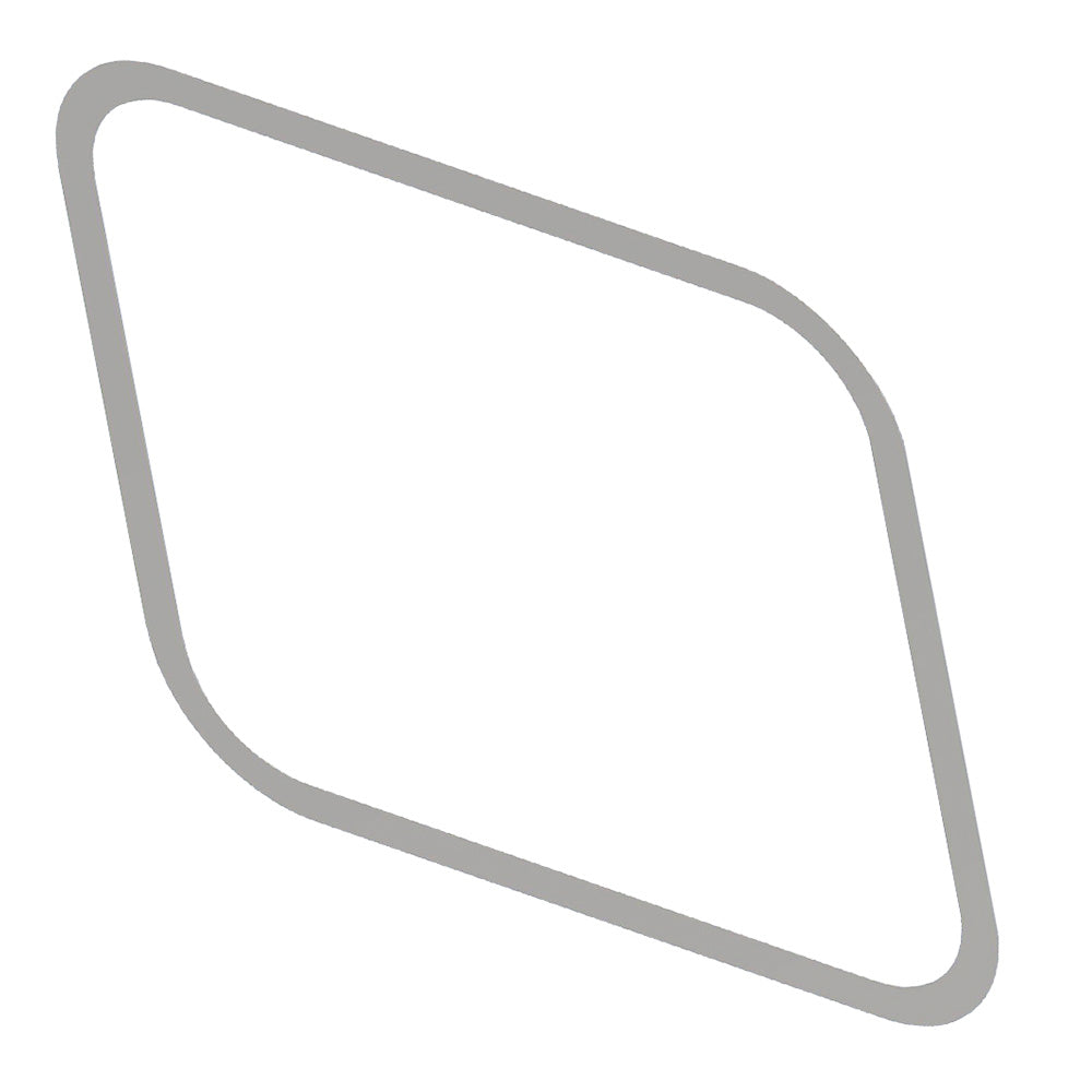 Stainless Steel Kenworth Sleeper Door Window Kit