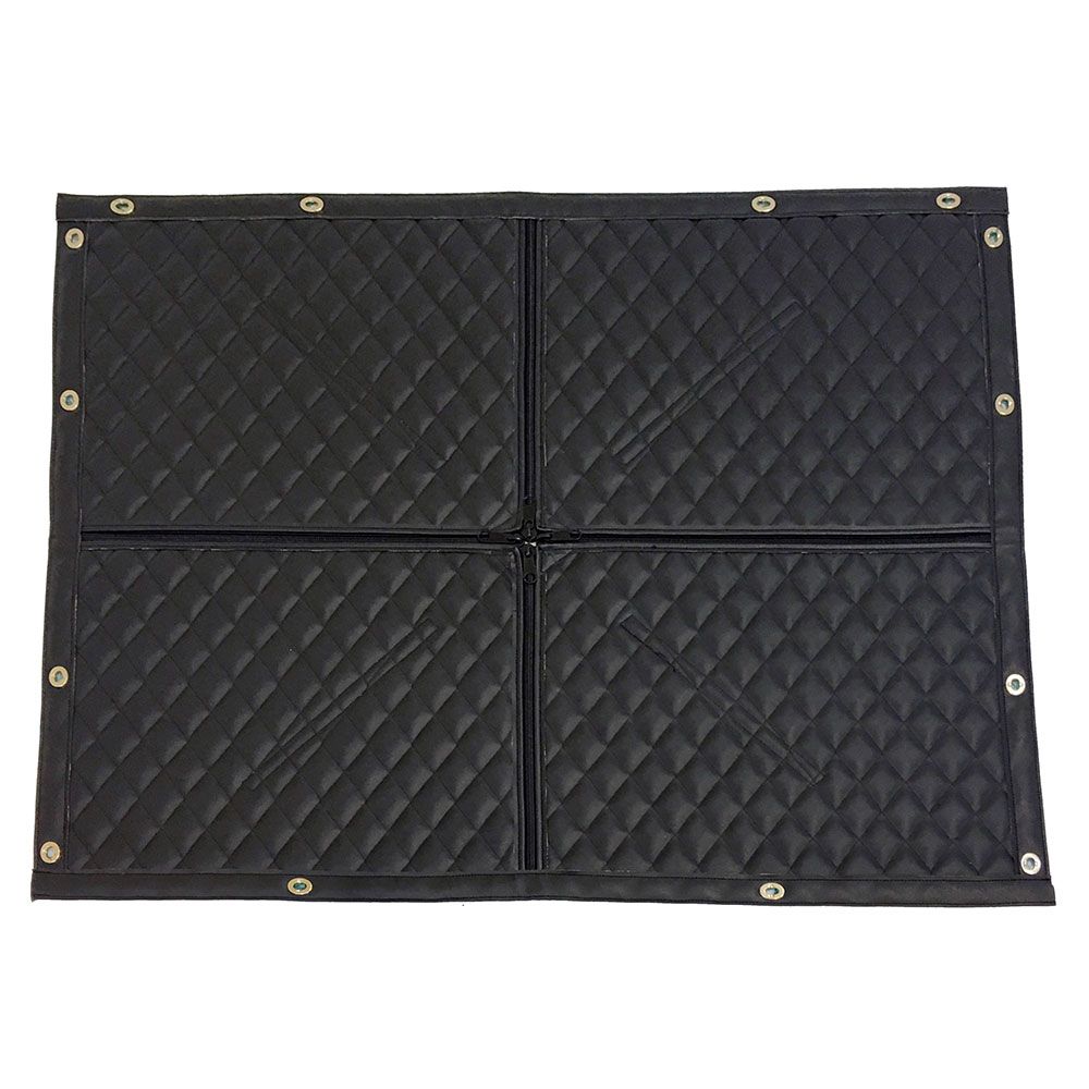 Heavy-Duty Double Zipper Quilted Winterfront