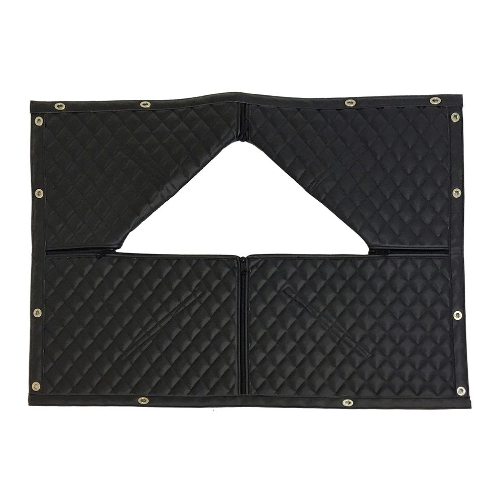 Heavy-Duty Double Zipper Quilted Winterfront