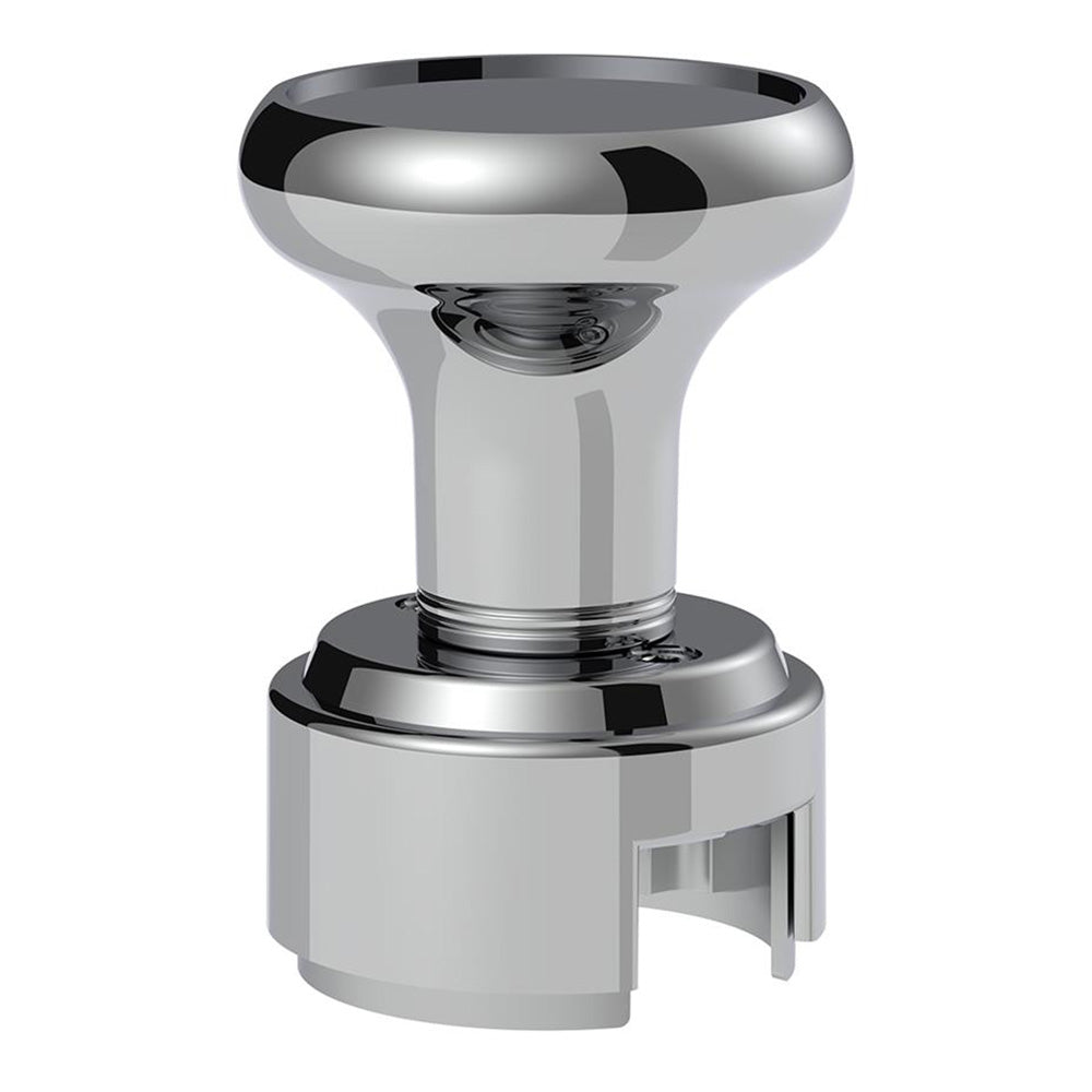 Chrome Gearshift Knob with 13/15/18 Speed Adapter - Thread On