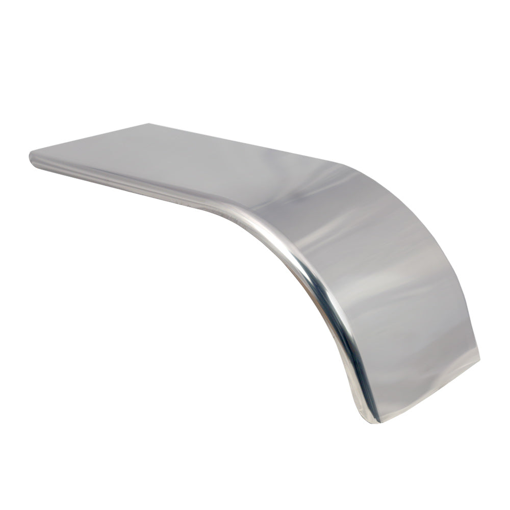 68" Mirror Finish 430 Stainless Steel Extra Long Half Fenders