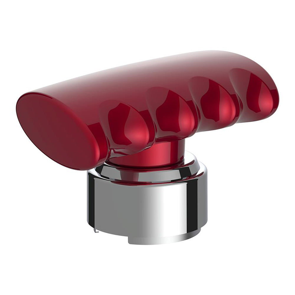 Red T Shape Gear Knob with 9/10 Speed Adapter