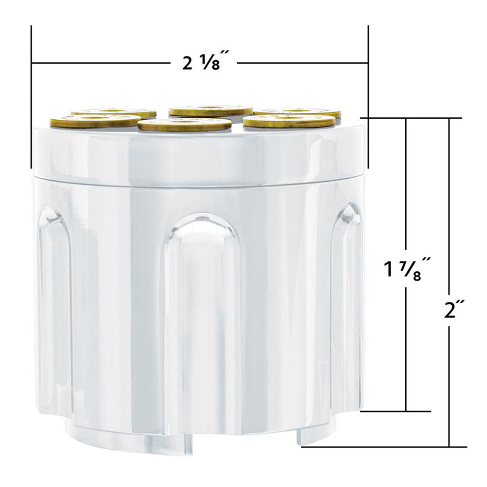 Gun Cylinder Gearshift Knob with 13/15/18 Speed Adapter - Thread On