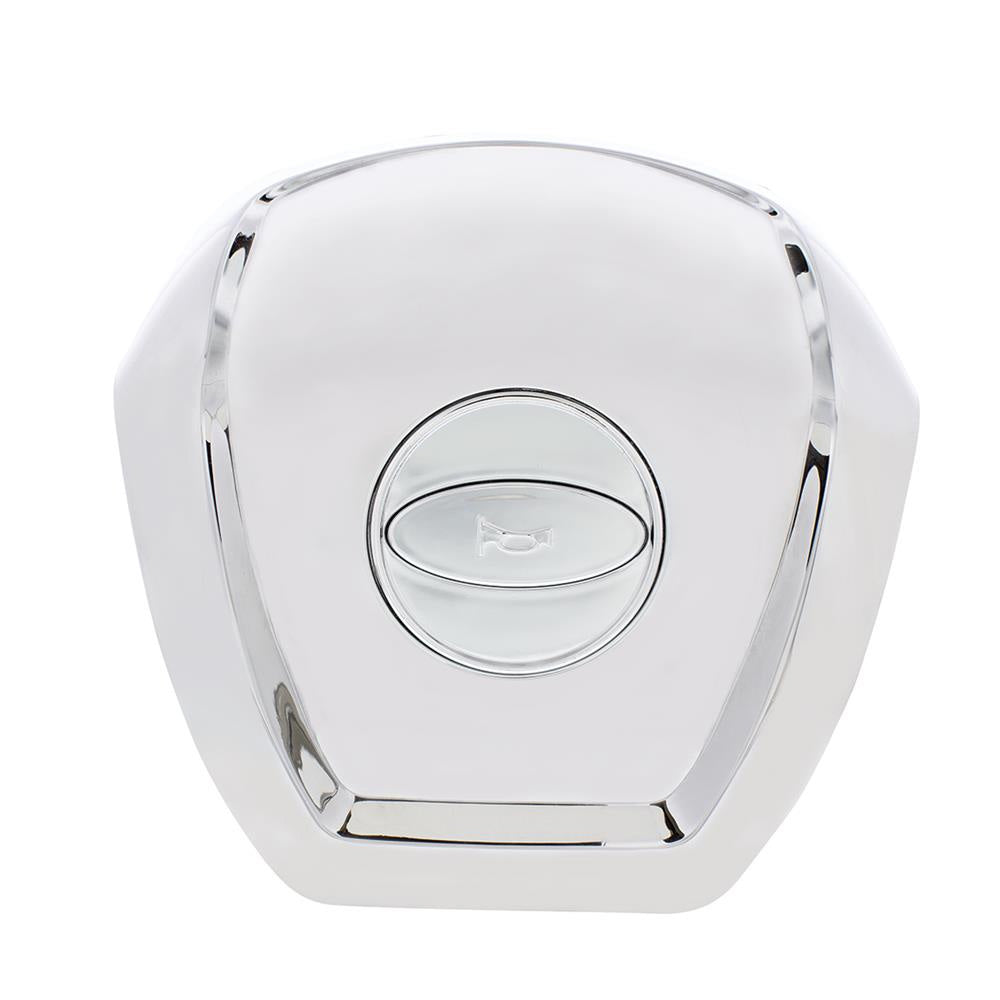 Peterbilt 579 2012-2021 Chrome Steering Wheel Horn Pad