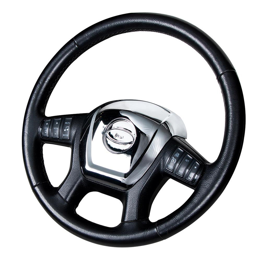 Peterbilt 579 2012-2021 Chrome Steering Wheel Horn Pad