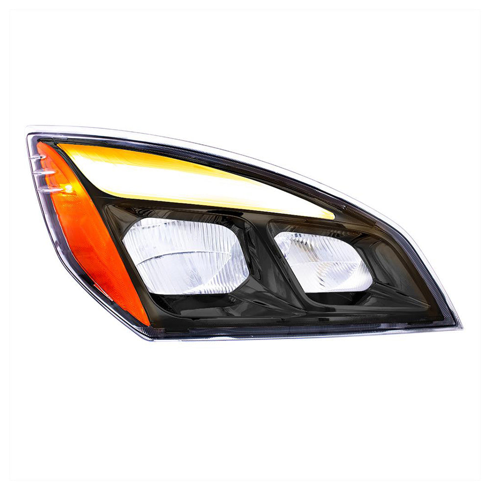 Freightliner Cascadia 2018+ Black LED Headlight