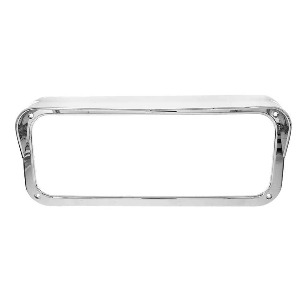 Chrome Replacement Bezel for Rectangular Projection Headlights
