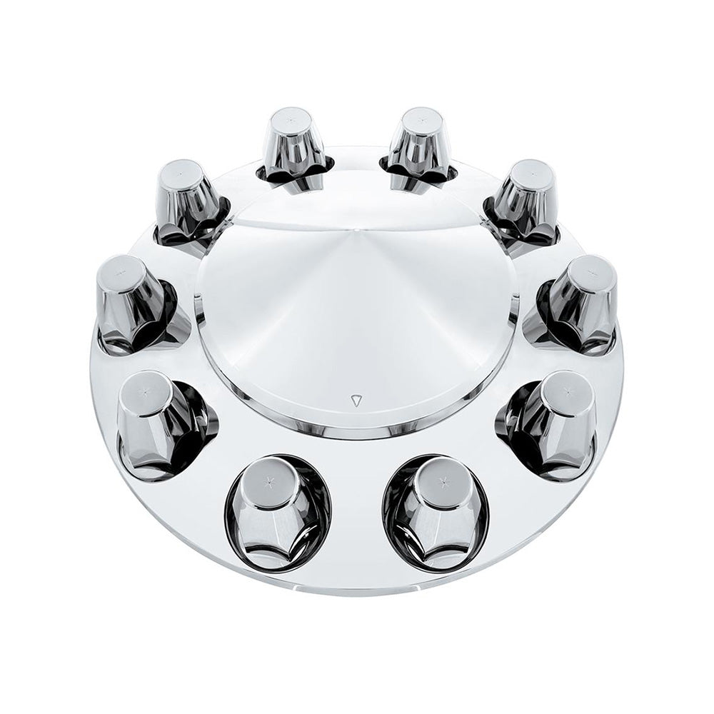 33mm Front Pointed Axle Cover with Push On Nut Covers