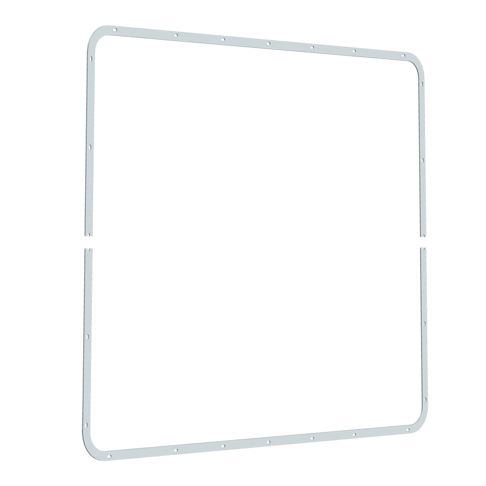 Peterbilt 379 Two Piece Grill Mount Kit for Regular Hood