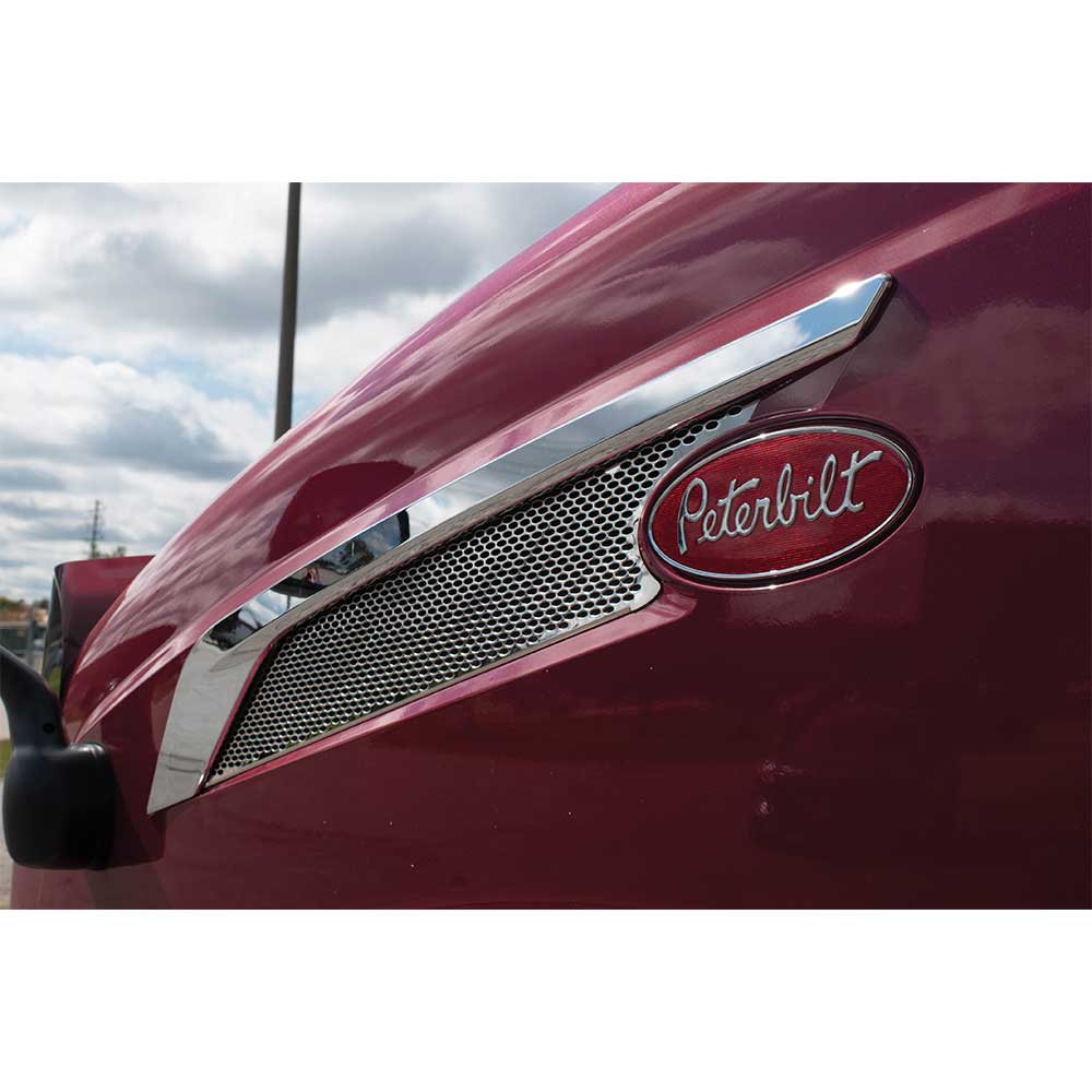 Peterbilt 579 2022+ Stainless Steel Air Intake Grille
